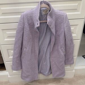 LOFT Women's Lavender Teddy Jacket